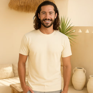 Camiseta unisex Ultifresh 100% algodón Anti-Mancha Logotipo personalizado ODM Tejido en busca de revendedores - Product Image 5