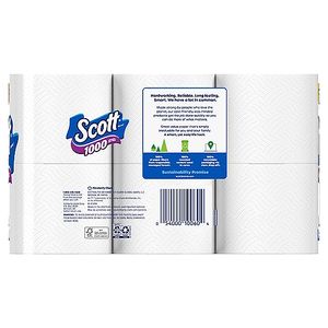 Scott Disposable & Absorbent Choose-A-Sheet Paper <b>Towels</b> 30 Double Rolls (2 Packs 15) = 60 Regular Rolls (100 Sheets Per Roll) - Product Image 5