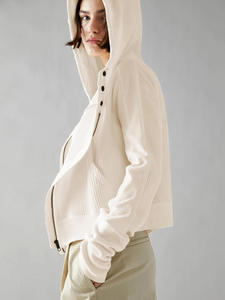 Fashion <b>Men's</b> Winter Waffle Knit Patchwork Bomber <b>Jacket</b> with Front Logo <b>Pullover</b> Closure 100% Cotton Breathable - Product Image 4