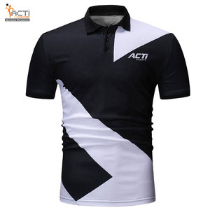 Polo informal para hombre, transpirable, deportivo, de algodón, poliéster, hecho en Pakistán, que absorbe la humedad - Product Image 1