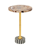Table basse moderne en aluminium moulé, artisanale, mobile, avec plateau relevable, meubles décoratifs pour salon