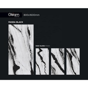 Chine Travertin Blanc 800x1600mm Carreaux de Céramique Polis pour Hall et Designers Murs Sols Carreaux de Porcelaine - Product Image 3