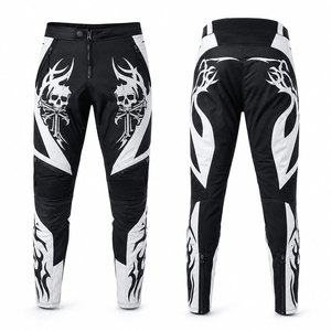 Pantalones Cargo de Protección para Motociclismo, Pantalones de Verano para Moto, Transpirables, con Malla Protectora, Equipamiento para Motocicleta - Product Image 1