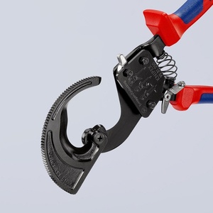Coupe-câbles KNIPEX, longueur totale 250 mm, max 32 (240 mm), outil à poignées multi-composants - Product Image 6