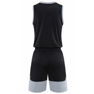 Top haute qualité 2025 gros personnalisé unisexe basket-ball uniforme respirant séchage rapide uniforme jeu formation basket-ball uniforme - Product Image 3