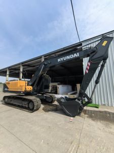 รถขุดตีนตะขาบรถฮุนได220LC-9S มือสองจากเกาหลี - Product Image 5