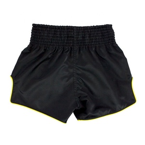 Shorts de Muay Thai professionnels en satin doux, séchage rapide, respirants, vêtements de sport pour hommes. - Product Image 6