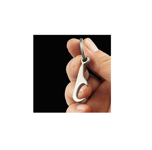 Abrebotellas de acero inoxidable Llavero multifunción y abridor de botellas Diseño atractivo y de alta calidad Precio barato - Product Image 4