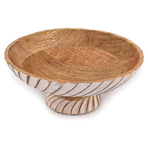 Cuenco de madera de Color negro de nuevo diseño, accesorios de cocina de alta calidad estándar, cuenco para mezclar y servir para uso doméstico - Product Image 4