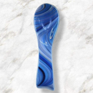 Servidor de ensalada de resina epoxi de diseño único, servidor de ensalada de resina multicolor, tenedor, cuchara para restaurante de Hotel y utensilios de cocina - Product Image 5