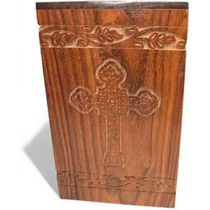 Urnes funéraires en bois de conception unique de haute qualité pour adultes Urnes funéraires Urnes funéraires taille personnalisée Fournitures funéraires d'Inde - Product Image 3