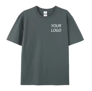 Camiseta de Algodón Raglán Casual Premium para Hombre, Antiarrugas, Ecológica, Transpirable, Tejido de Punto Estampado, Alta Calidad, Sólida - Product Image 1