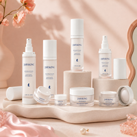 Flacon pompe sans air rechargeable, pot en verre pour lotion, crème, emballage pour soins de la peau, 5G/10G/30G/50G/50ml/80ml/100ml