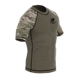 Chemises MMA personnalisées imprimées par sublimation pour hommes, pour les sports nautiques en plein air, tissu léger en spandex, vêtements de sport - Product Image 5