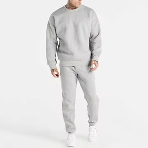 Custom Design <b>Men</b> Regular Fit Eco-Friendly Quick Dry Breathable Winter <b>Pullover</b> Tracksuit Sweat Suit Set with Customized Color - Product Image 3
