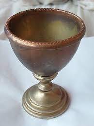 Verre à vin en laiton en métal, verre à vin en laiton Antique fini de table, gobelet à vin en laiton en métal de luxe - Product Image 3