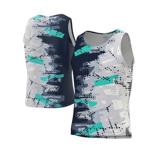 Singlet de Gimnasia para Hombre, Color Azul Briks - Product Image 5