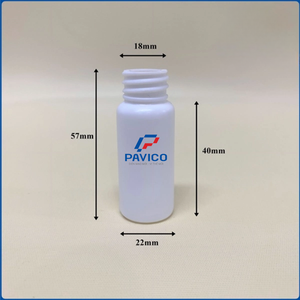 Embalaje de plástico de Medicina de 10ml personalizado 18mm forma cilíndrica nuevas botellas de spray Nasay de plástico HDPE en fábrica de Pavico Vietnam - Product Image 6