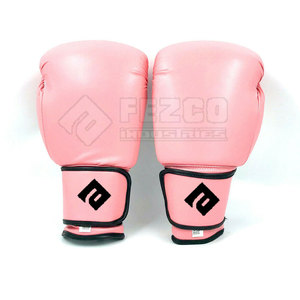 Guantes de Boxeo de Cuero Duraderos, Personalizados con su Propio Logotipo, Color Sólido, Transpirables, de Alta Calidad - Product Image 1
