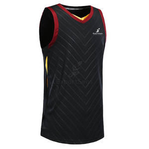 Maillot de basket-ball réversible tissu en maille respirant pour les jeux d'entraînement en équipe maillot de basket-ball personnalisé - Product Image 4