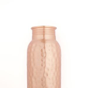 Botella de agua potable de cobre 100% Botella martillada de cobre real Botella de cobre personalizada - Product Image 3