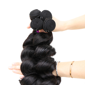 Extensions de cheveux humains ondulés de haute qualité, grade 12A, double trame machine - Product Image 3