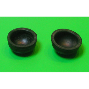 Par de tapas de goma para la barra de torsión de la suspensión trasera para Lambretta D + LD (Se venden en pareja) - Product Image 2