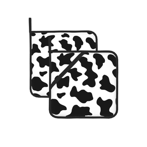 Patrón de flores de algodón 100% Pure Bulk Supply Último diseño Forma personalizada Soporte para ollas de cocina - Product Image 4