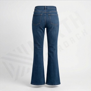 Jeans à jambes larges vintage pour femmes, mode automne-hiver, denim décontracté, pantalon ample en denim pour femmes, pantalon streetwear - Product Image 2