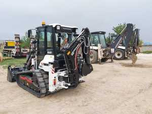 รถตักล้อยางไฮโดรเมค 62T มือสอง รถตักแบคโฮ 2 ตัน รับน้ำหนักได้ 2 ตัน มอเตอร์อีตัน แบริ่ง ปั๊ม เกียร์บ็อกซ์ ระบบควบคุม PLC - Product Image 4