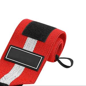 Muñequeras con logotipo personalizado de alta calidad para levantamiento de pesas, levantamiento de pesas, entrenamiento de culturismo y uso en el gimnasio - Product Image 4