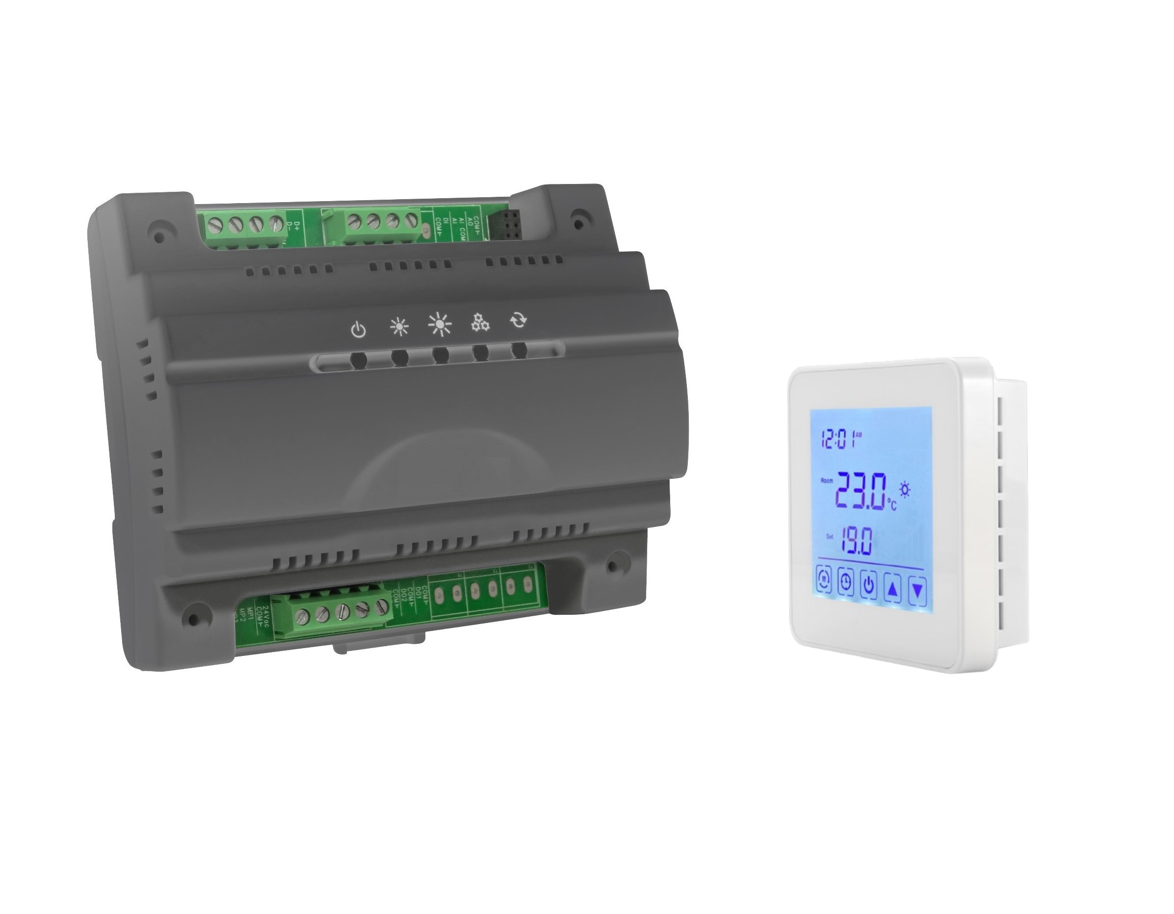 Ddc Digital Pneumatic Thermostat HVAC DDC Controllers Precision