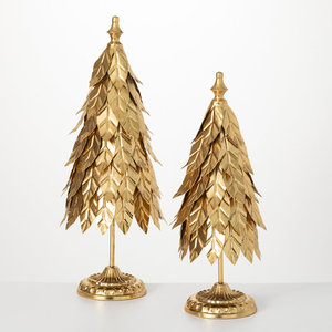 Custom Logo Golden Metal Christmas <b>Tree</b> <b>Tabletop</b> Decor Christmas Decorative Metal Table Object At Wholesale Price - Product Image 5
