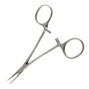 Pinzas Hemostáticas Curvas Dentadas de Acero Inoxidable para Mosquitos - Juego de Instrumentos Manuales con Certificación CB - Product Image 4