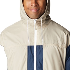 Veste coupe-vent imperméable à logo personnalisé pour homme, fine, avec capuche longue, vêtements d'extérieur pour l'hiver, prix bas 2026 - Product Image 4