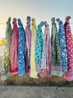 Designer de luxe Sarong Qualité Bloc Imprimé Coton Plage Wrap Écharpe Robe Personnalisable Châles Natation Porter En Gros Bikini