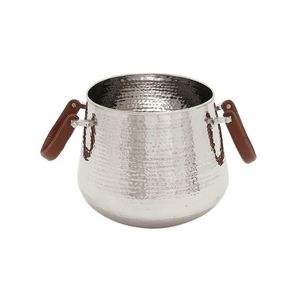 Enfriador de Vino redondo de nuevo diseño, cubo de hielo redondo de aluminio, estilo moderno, Enfriador de vino antiguo de cobre, bebida hecha a mano, personalizada - Product Image 6