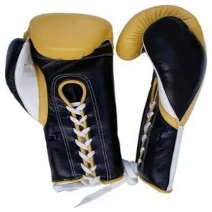 นวมชกมวยหนังแท้มาใหม่พร้อมโลโก้ที่ปรับแต่งได้ทุกสีดีไซน์ล่าสุดทนทาน - Product Image 4