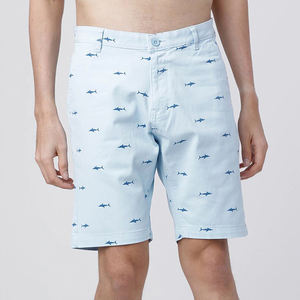 Pantalones Cortos Deportivos Personalizados para Hombre, Sublimados, a la Moda, con Cintura Elástica y Bolsillos Laterales, Ideales para la Playa - Product Image 1