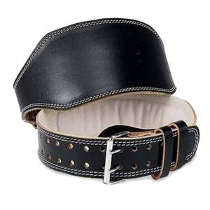 Cinturón de levantamiento de pesas de cuero genuino para hombres Cinturones de levantamiento de pesas de soporte de cintura deportivo - Product Image 6