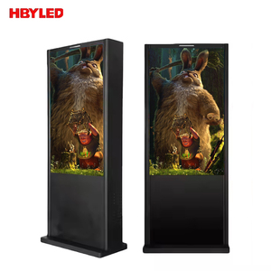 Oem độ sáng cao 32 43 49 55 65 75 86 98 inch không thấm nước LCD quảng cáo hiển thị ngoài trời kỹ thuật số biển màn hình - Product Image 1