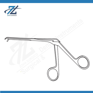 เครื่องมือผ่าตัดแบบมือหมุนคุณภาพสูง รุ่น Rongeur 140 ตัดแบบลง ขนาดก้าน 114 มม. ขนาดหัว 3 มม. ผลิตจากเหล็กกล้าไร้สนิมเกรดศัลยกรรม ได้รับการรับรองมาตรฐาน CE ระดับ Class I - Product Image 2