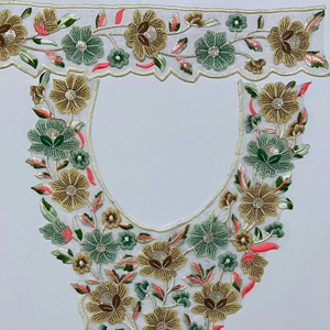 Parches de tela de encaje bordados cosidos de lujo al por mayor, manualidades DIY, accesorios de moda, adornos para ropa y diseño personalizado - Product Image 1