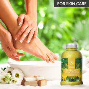Aromatika Ylang-Ylang Crystal Sal Marina Natural 600g para Baño con Extracto de Rosa Rejuvenecedor para una Relajación Profunda Cuidado Corporal - Product Image 6