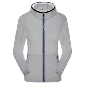 Chaqueta cortavientos de utilidad delgada personalizada de la mejor calidad para hombres Logotipo de impresión digital al aire libre con chaqueta fabricada con capucha de resorte - Product Image 6