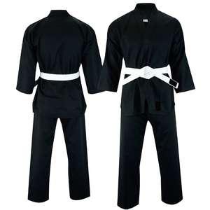 Conjuntos de traje de uniforme de Taekwondo de nuevo diseño OEM con el último logotipo personalizable de artes marciales - Product Image 3