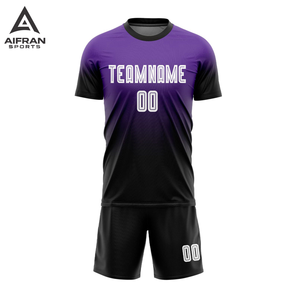 Uniforme de Fútbol Sublimado al por Mayor Aifran - Ropa Deportiva de Equipo Transpirable de Secado Rápido - Product Image 1