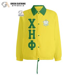 Veste coupe-vent personnalisée avec logo Chi Eta Phi pour femmes, veste de sport légère en nylon pour garçons, vente en ligne - Product Image 1