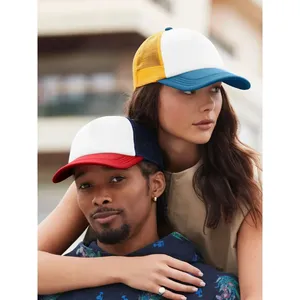 Casquette de camionneur rétro personnalisée à 5 panneaux pour la promotion de produits - Product Image 3