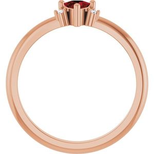 Stuller 14K Real Gold Accented Men's <b>Ring</b> 72435:233P Inlaid with Marquise and Pear Cut Diamonds Engagement Promise Occasion - Product Image 2
